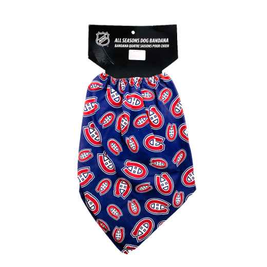 Picture of BANDANA NHL GEAR Montreal Canadians Logo - X Large