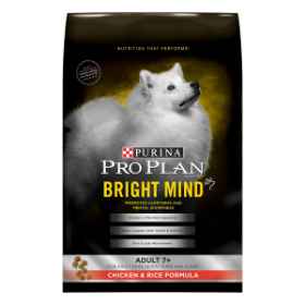 Show details for CANINE PRO PLAN ADULT BRIGHT MIND 7+ CHICKEN & RICE - 16lb Picture of CANINE PRO PLAN ADULT BRIGHT MIND 7+ CHICKEN & RICE - 16lb