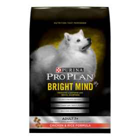 Show details for CANINE PRO PLAN ADULT BRIGHT MIND 7+ CHICKEN & RICE - 30lb Picture of CANINE PRO PLAN ADULT BRIGHT MIND 7+ CHICKEN & RICE - 30lb