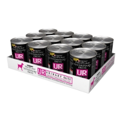 Picture of Purina Pro Plan Veterinary Diet UR (Urinary) Formula Wet Dog Food - 12 X 377gm Cans