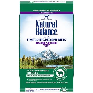 Picture of CANINE NATURAL BALANCE Large Breed LID Lamb & Brown Rice -11.8kg/26lbs