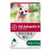 Picture of K9 ADVANTIX II SMALL DOG (under 4kg) 2 monthly doses(su24)