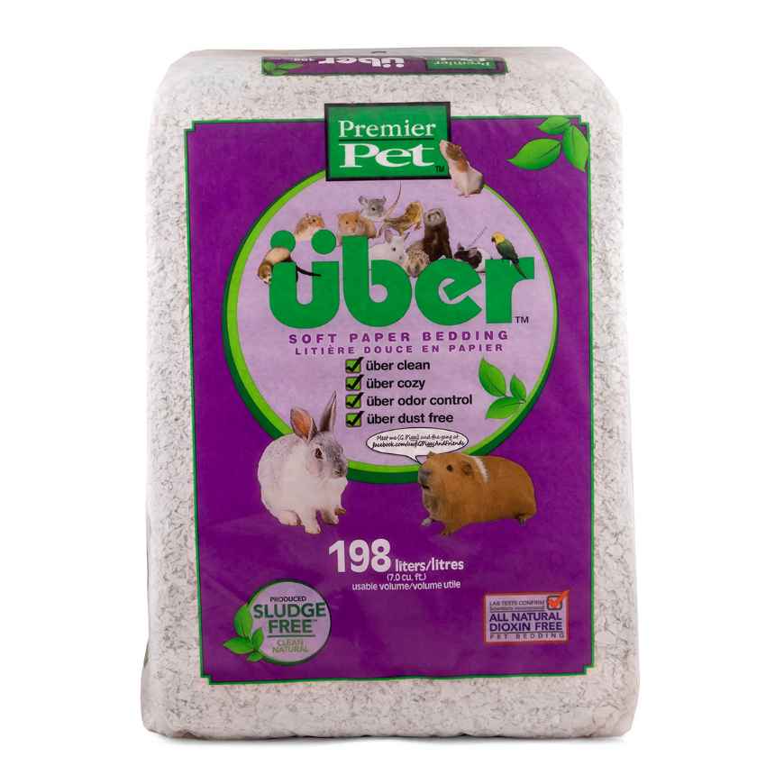 Picture of PREMIER PET UBER CONFETTI SOFT PAPER BEDDING White - 198L expanded