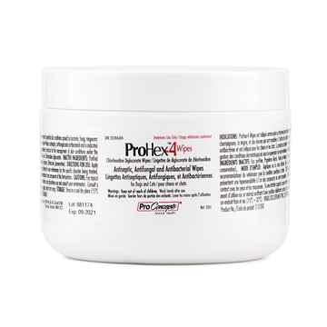 Picture of PROHEX 4 WIPES(4% CHLORHEXIDINE GLUC)for DOGS/CATS - 50s