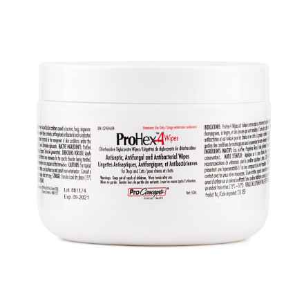 Picture of PROHEX 4 WIPES(4% CHLORHEXIDINE GLUC) for DOGS/CATS - 50s