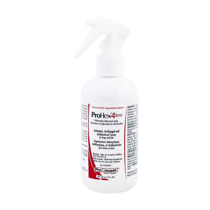 Picture of PROHEX 4 SPRAY(4% CHLORHEXIDINE GLUC)for DOGS/CATS - 237ml