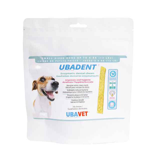 Picture of UBADENT ENZYMATIC DENTAL CHEWS for SMALL DOGS - 18s