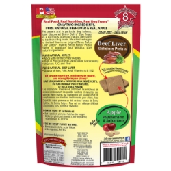 Picture of BENNY BULLYS PLUS Beef Liver & Real Apple Dog Treats - 2.1oz/58g