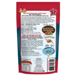 Picture of BENNY BULLY'S PLUS Real Beef Liver & Fish Freeze Dried Raw Cat Treats - 0.9oz/25g