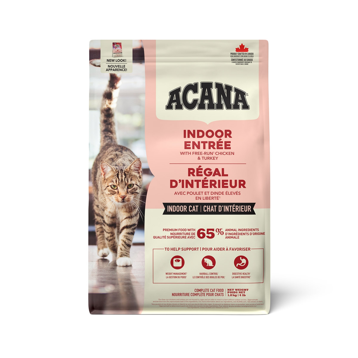 Picture of Feline ACANA Adult Indoor Entree - 1.8kg/4lb