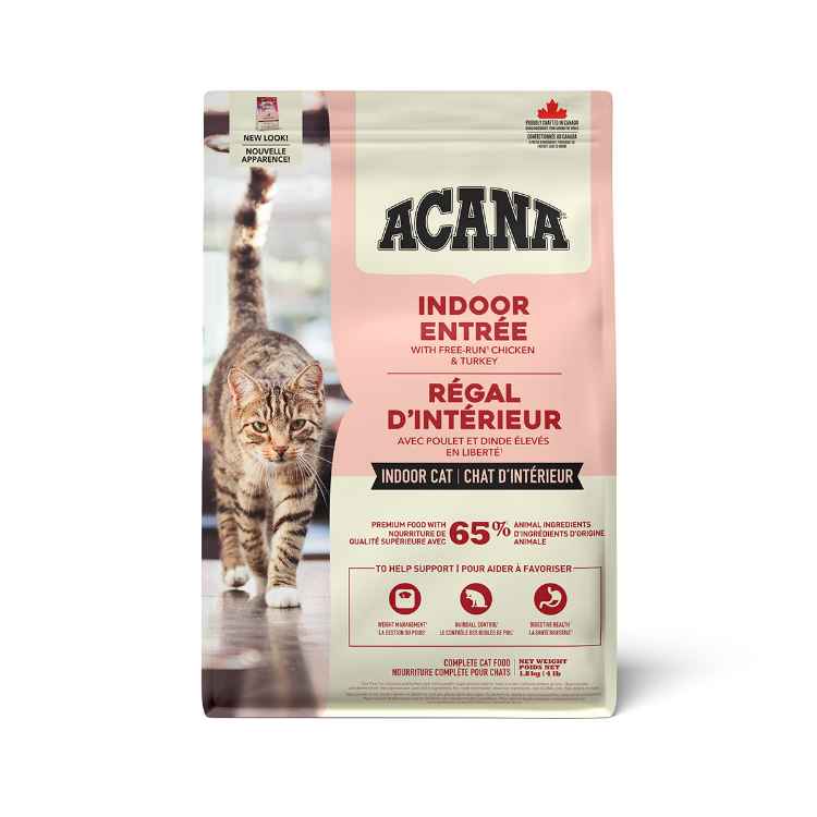 Picture of FELINE ACANA ADULT INDOOR ENTREE - 1.8kg/4lb