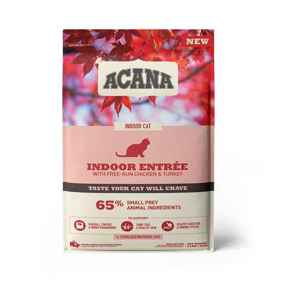 Picture of FELINE ACANA ADULT Indoor Entree - 4.5kg/10lb