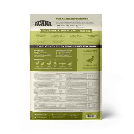 Picture of FELINE ACANA HIGHEST PROTEIN Grasslands Dry Food - 4.5kg/10lb