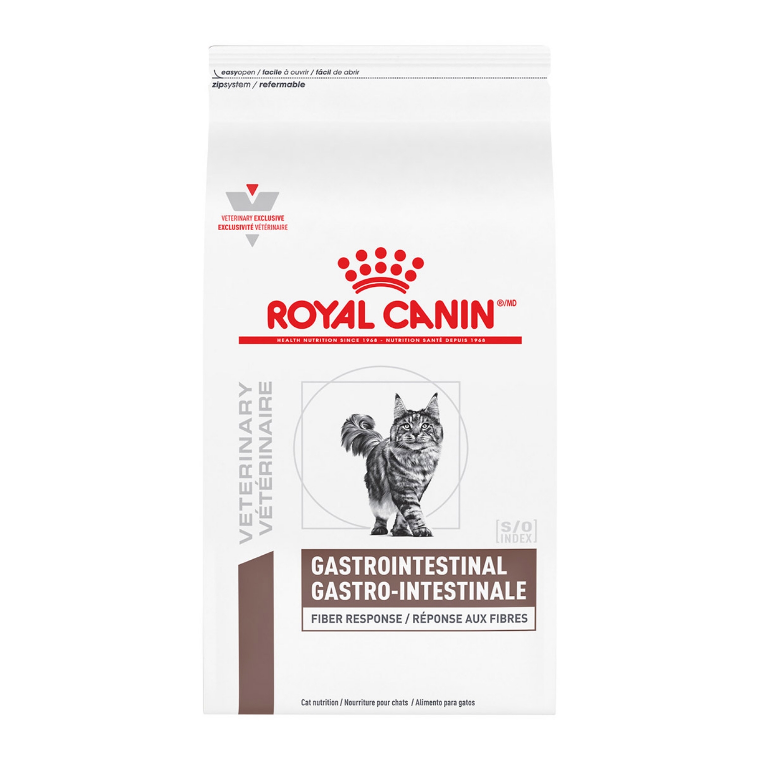 Picture of Royal Canin Veterinary Diet GASTROINTESTINAL Fiber Response Dry Cat Food - 4kg
