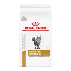 Picture of Royal Canin Veterinary Diet URINARY SO Moderate Calorie Dry Cat Food - 3kg