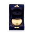 Picture of CREMATION Urn Paw Print Classic Brass (0316PPH) - Heart Shape
