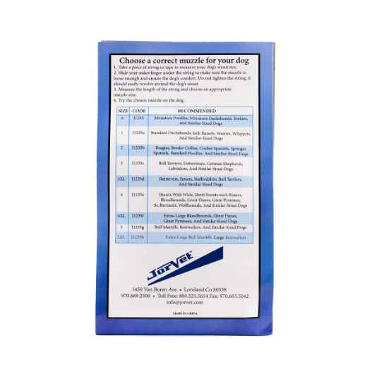 Picture of MUZZLE C - MUZZLE with Velcro Flaps Nylon (J1235A) - Size 1