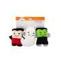 Picture of HALLOWEEN TOY CANINE ZIPPYPAW MINIZ Monster Pack - 3/pk