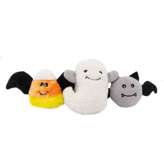 Picture of HALLOWEEN TOY CANINE ZIPPYPAW MINIZ Flying Frights - 3/pk