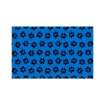 Picture of PETVET MAT STANDARD Light Blue with Black Paws - 23in x 36in