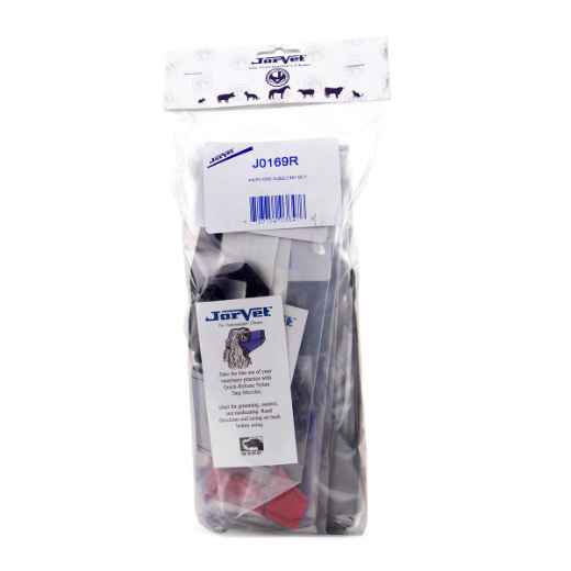 Picture of MUZZLE NYLON CANINE SET OF 7 (J0169R) - 7/set