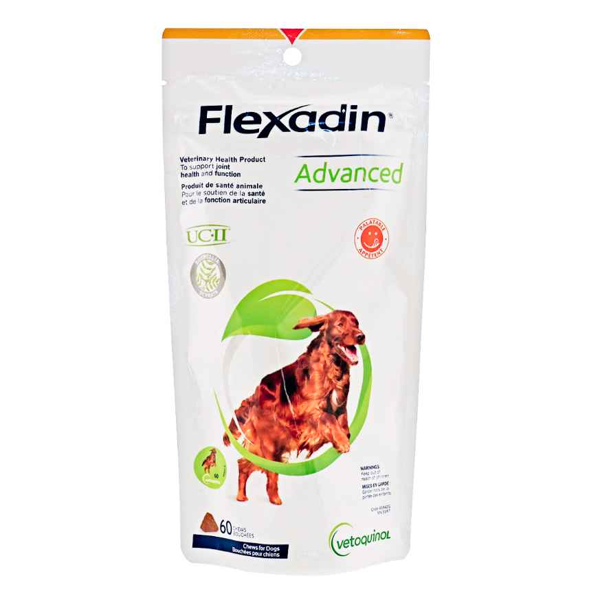 Picture of FLEXADIN ADVANCED CANINE CHEWABLES with BOSWELLIA - 60's