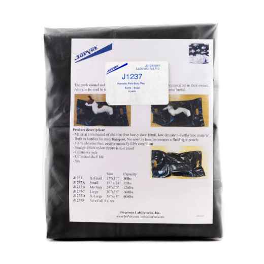 Picture of PEACEFUL PET BODY BAG X Small (J1237) - 5/pk