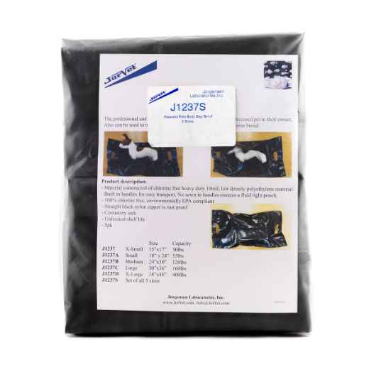 Picture of PEACEFUL PET BODY BAGS (J1237S) - Set of all 5 sizes