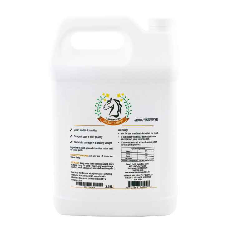 Picture of CAMELINA OIL OMEGA 3 EQUINE SUPPLEMENT - 3.78 litre