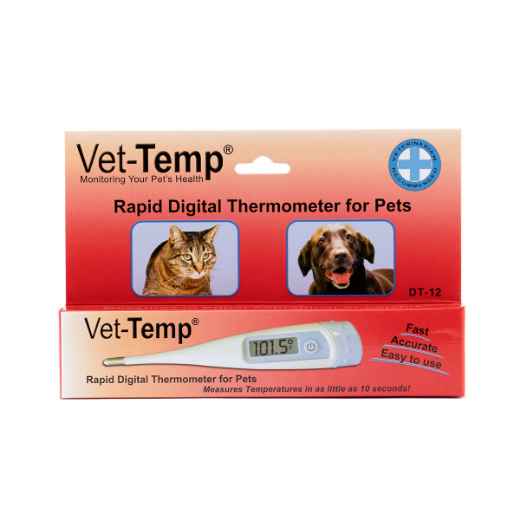 Picture of THERMOMETER VET-TEMP RAPID DIGITAL F OR C w RIGID TIP (DT-12)