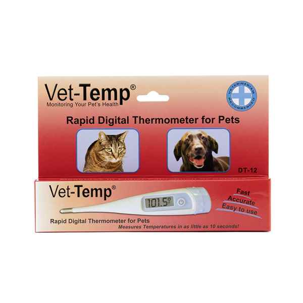 Picture of THERMOMETER VET-TEMP RAPID DIGITAL F OR C w RIGID TIP (DT-12)