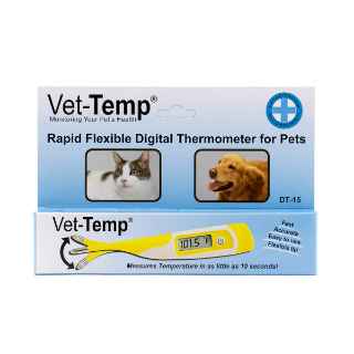 Picture of THERMOMETER VET-TEMP RAPID DIGITAL F OR C w FLEXIBLE TIP (DT-15)