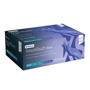 Picture of GLOVE EXAM NITRILE CHEMO TESTED PF BLUE XSMALL - 200s