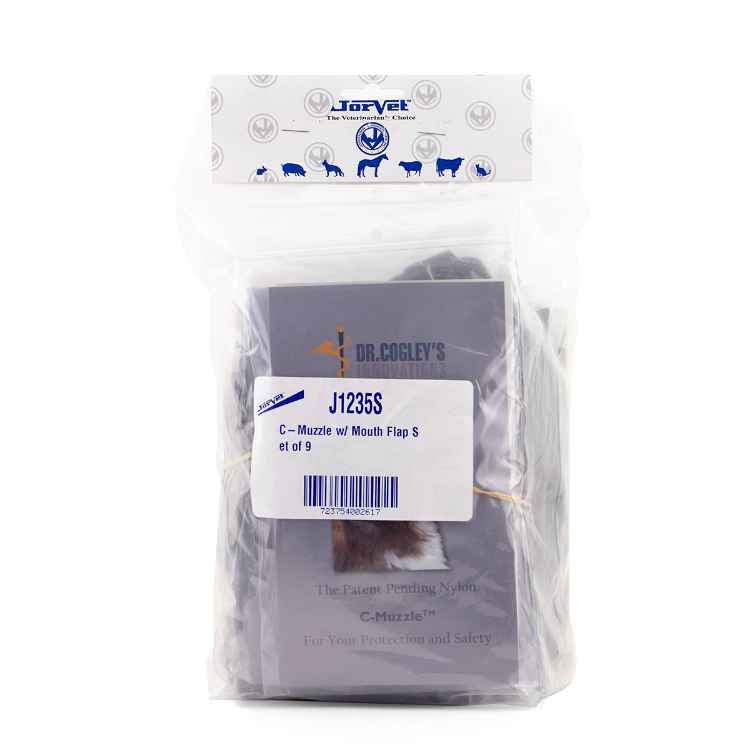 Picture of MUZZLE C - MUZZLE with Velcro Flaps Nylon (J1235S) - Set of 9 sizes