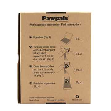 Picture of PAWPALS PAW PRINT KEEPSAKE Large Replacement Impression Pad