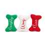 Picture of XMAS HOLIDAY CANINE ZIPPYPAW Holiday Miniz Naughty & Nice Bones - 3/pk