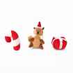 Picture of XMAS HOLIDAY CANINE ZIPPYPAW Holiday Miniz Festive Friends - 3/pk 