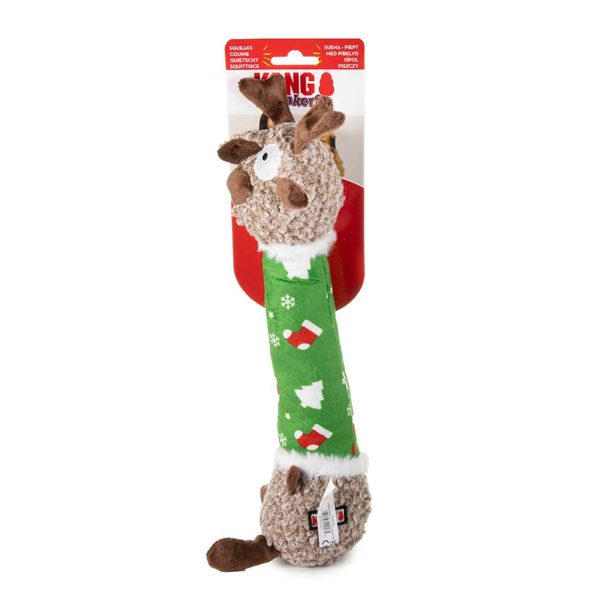 Picture of XMAS HOLIDAY CANINE KONG HOLIDAY Shakers Luvs Reindeer - Medium 