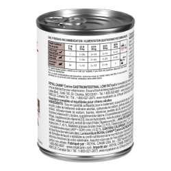 Picture of Royal Canin Veterinary Diet GASTROINTESTINAL LOW FAT Loaf Wet Dog Food - 12 X 385gm cans