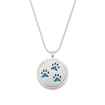 Picture of CREMATION JEWELRY Essential Oil Cremation Pendant - Paw Prints