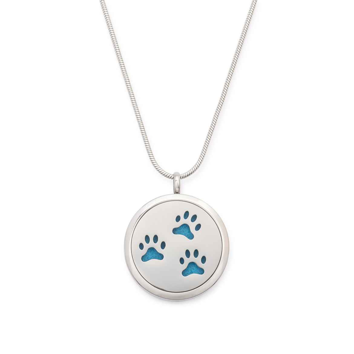 Picture of CREMATION JEWELRY Essential Oil Cremation Pendant - Paw Prints