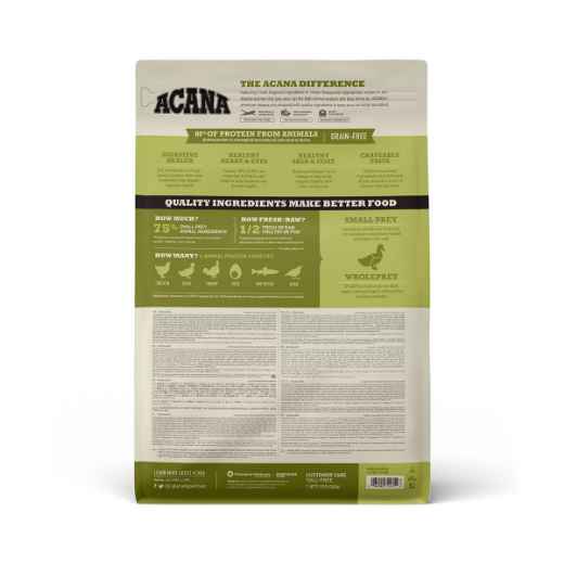 Picture of FELINE ACANA HIGHEST PROTEIN Grasslands Dry Food - 1.8kg/4lb