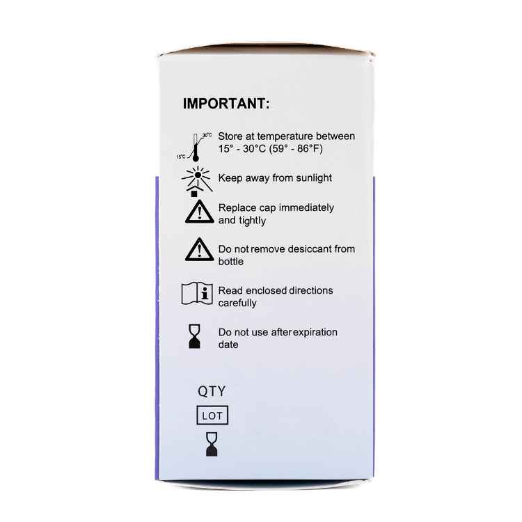 Picture of URINE KETONE ONLY TEST STRIPS (J0630K) - 100s