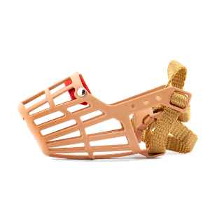 Picture of MUZZLE PLASTIC BASKET CANINE Jorvet Quick Release Buckle (J0884AQ) - Size 1