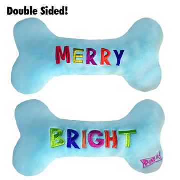 Picture of XMAS HOLIDAY LULUBELLES POWER PLUSH Merry/Bright  Bone 