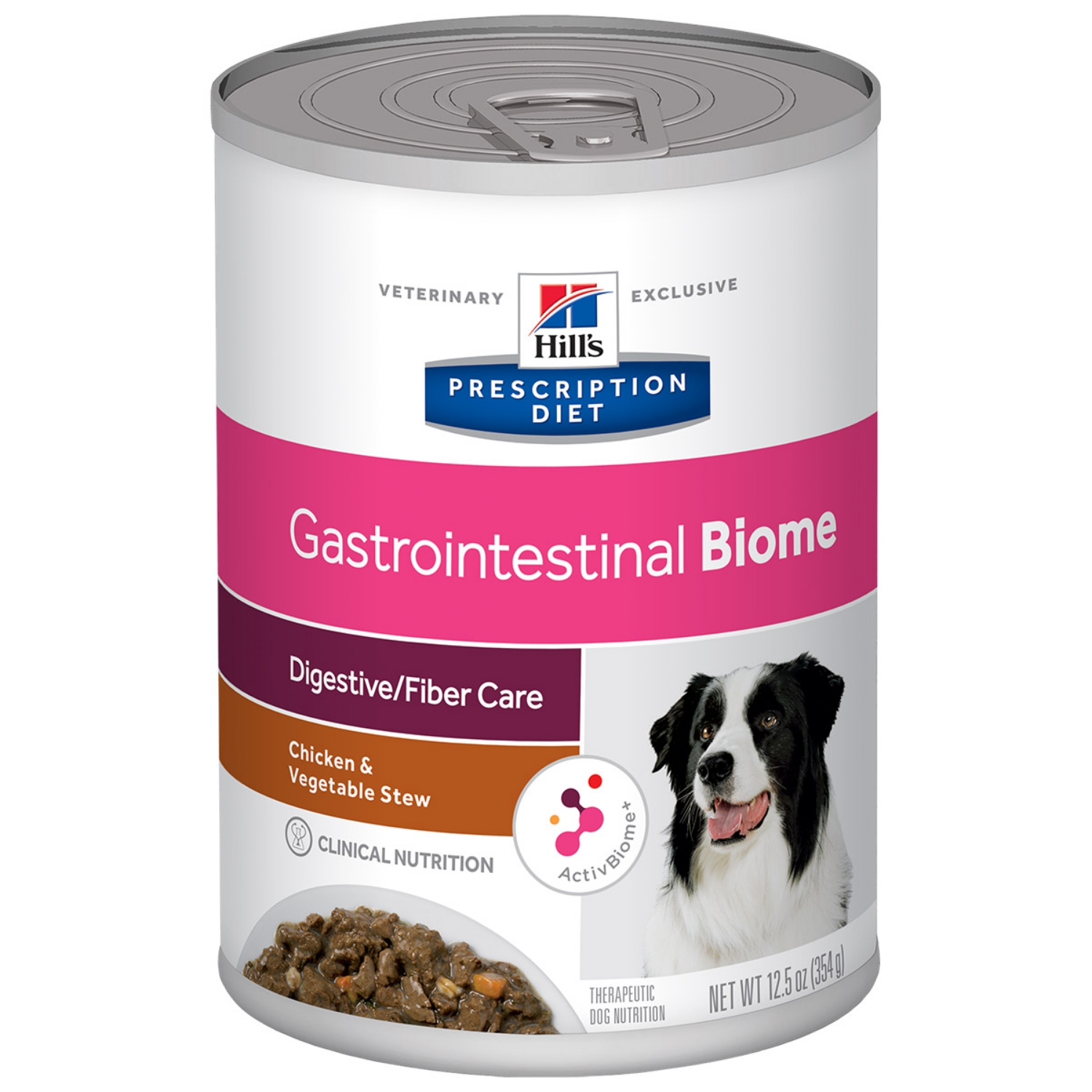 Picture of Hills Prescription Gastrointestinal Biome Chicken & Veg Stew Wet Dog Food- 12x12.5oz Cans