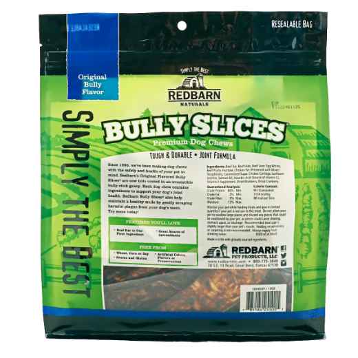 Picture of TREAT CANINE REDBARN BULLY SLICES BULLY ORIGINAL - 9oz