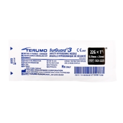 Picture of NEEDLE TERUMO SURGUARD3 (SAFETY NEEDLE) 22g x 1in - 100s