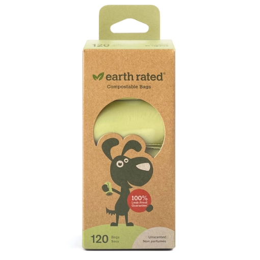 Picture of PET WASTE EARTH RATED PoopBags Compostable 9x13in NS - 8 rollsx15bags