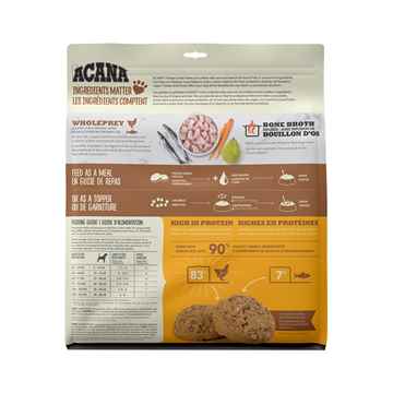 Picture of CANINE ACANA FREEZE DRIED PATTIES FREE RUN CHICKEN - 397g/14oz